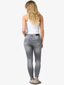 NMKIMMY NW DESTROY ANK SKNY AZ368MG NOOS medium grey denim