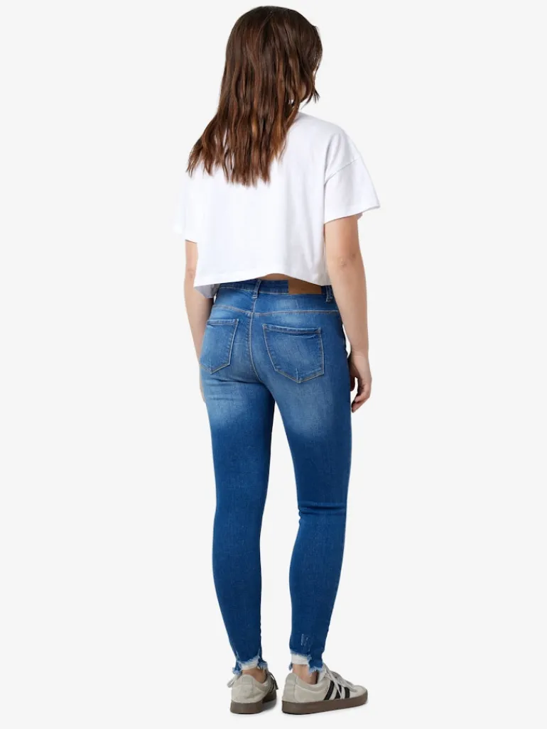 NMKIMMY NW DESTROY ANK SKNY AZ369DB NOOS dark blue denim