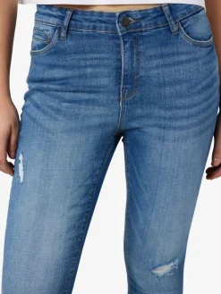 NMKIMMY NW DESTROY ANK SKNY AZ369DB NOOS dark blue denim