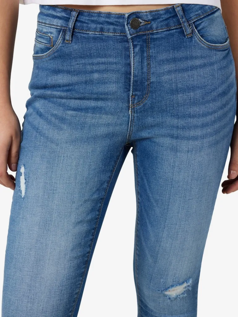 NMKIMMY NW DESTROY ANK SKNY AZ369DB NOOS dark blue denim