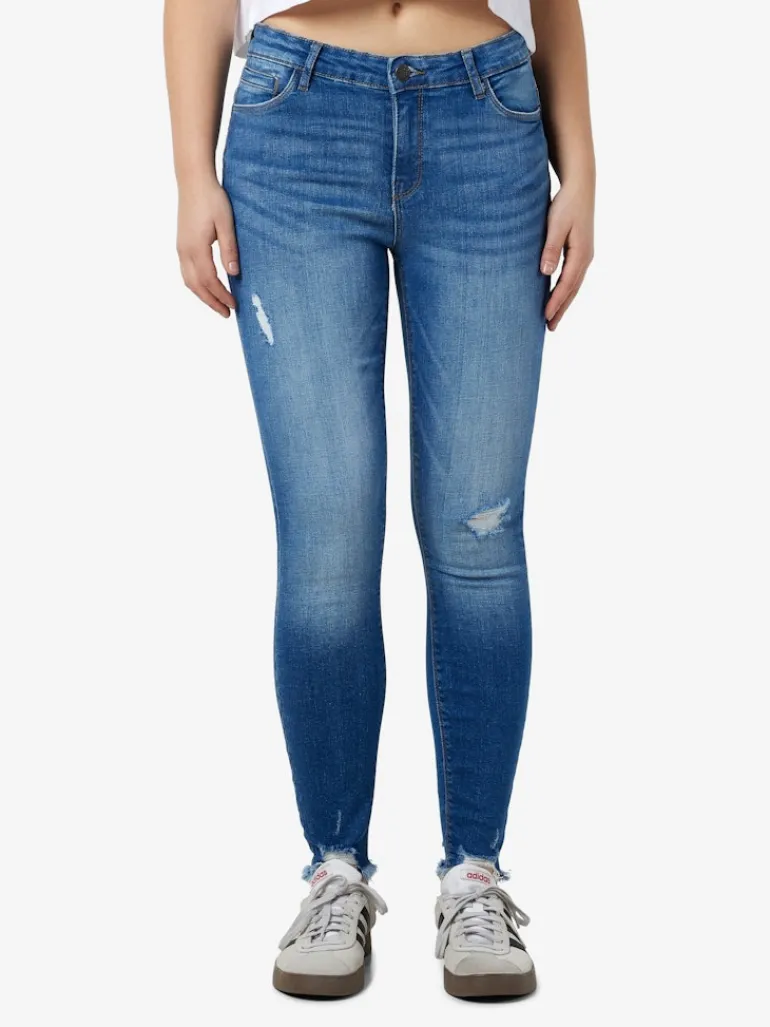 NMKIMMY NW DESTROY ANK SKNY AZ369DB NOOS dark blue denim