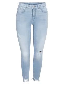 NMKIMMY NW DESTROY ANK SKNY AZ370LB NOOS light blue denim