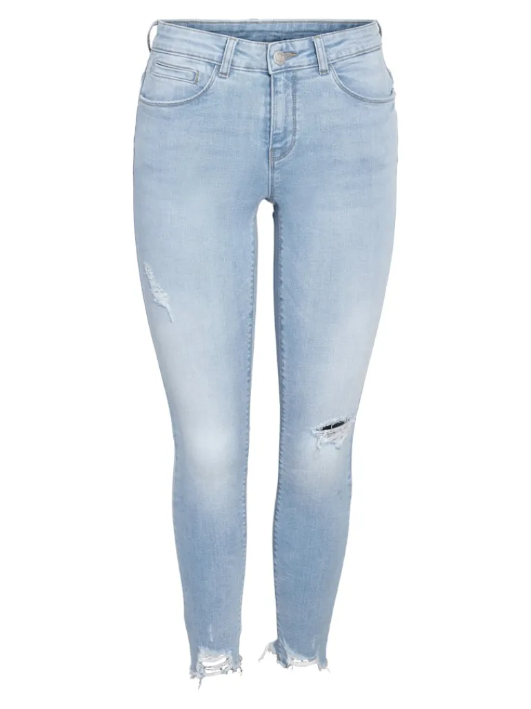 NMKIMMY NW DESTROY ANK SKNY AZ370LB NOOS light blue denim