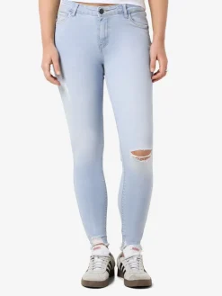 NMKIMMY NW DESTROY ANK SKNY AZ370LB NOOS light blue denim