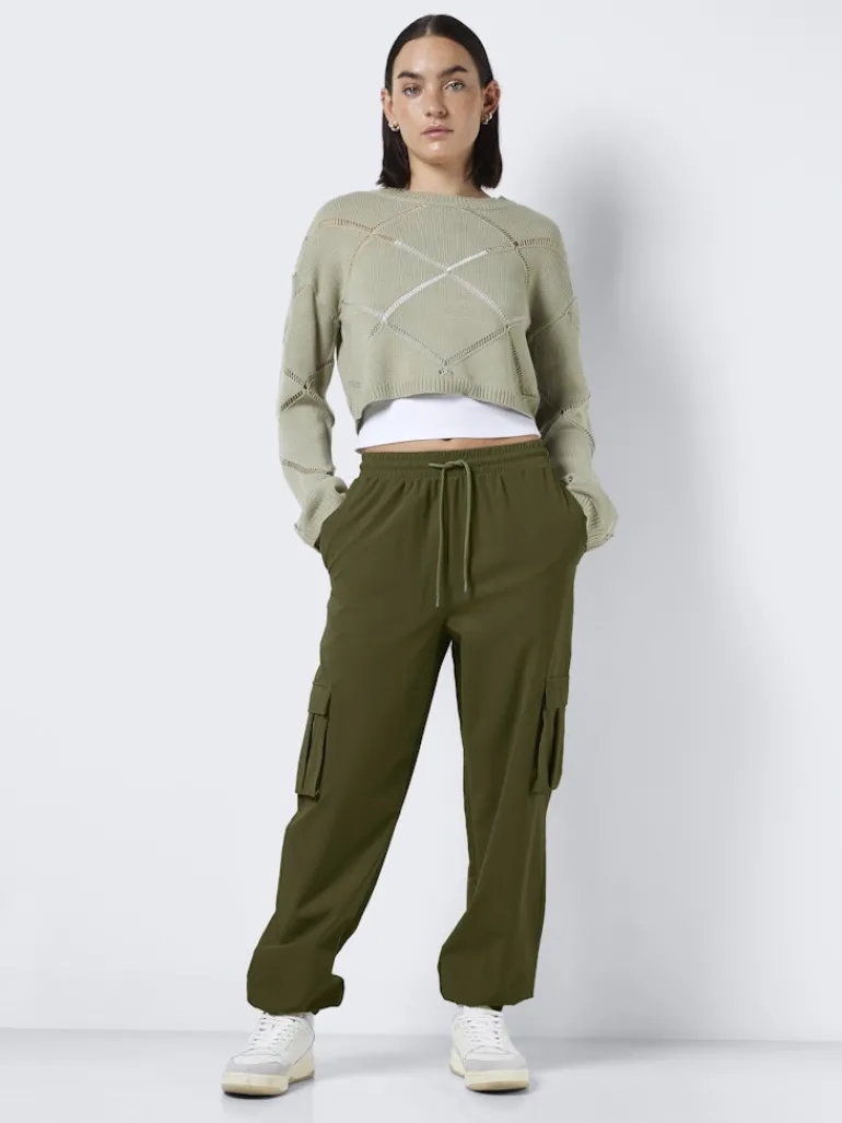 NMKIRBY HW CARGO PANTS WVN NOOS grün1