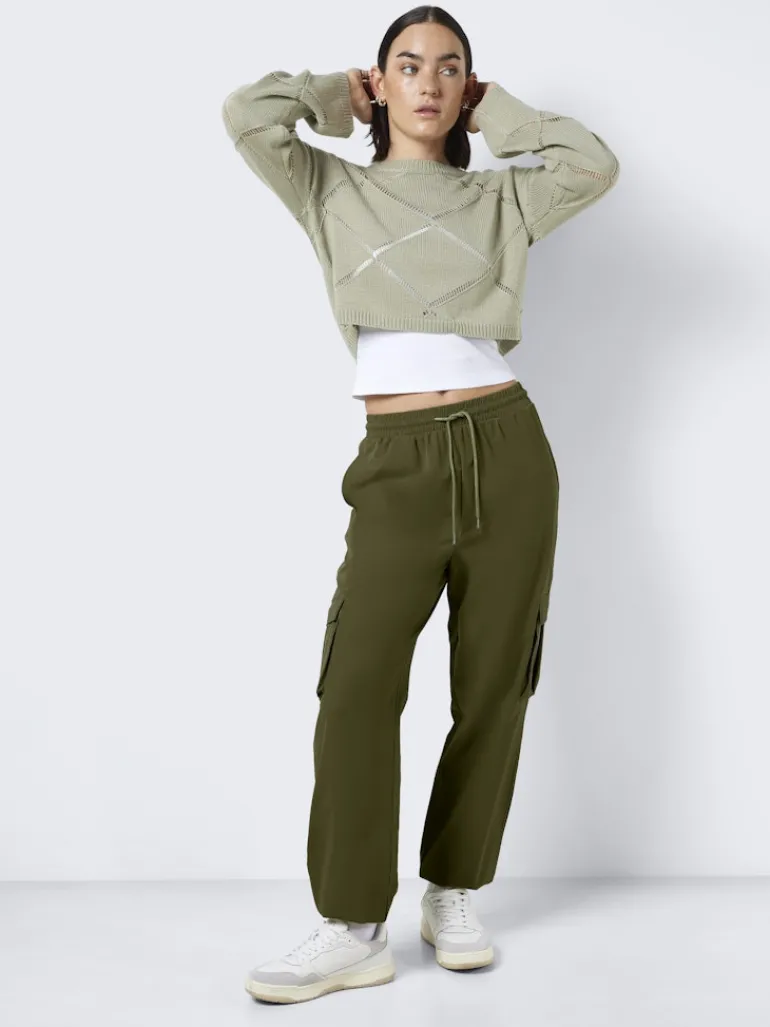NMKIRBY HW CARGO PANTS WVN NOOS grün1