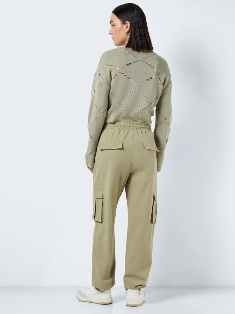 NMKIRBY HW CARGO PANTS WVN NOOS grün2