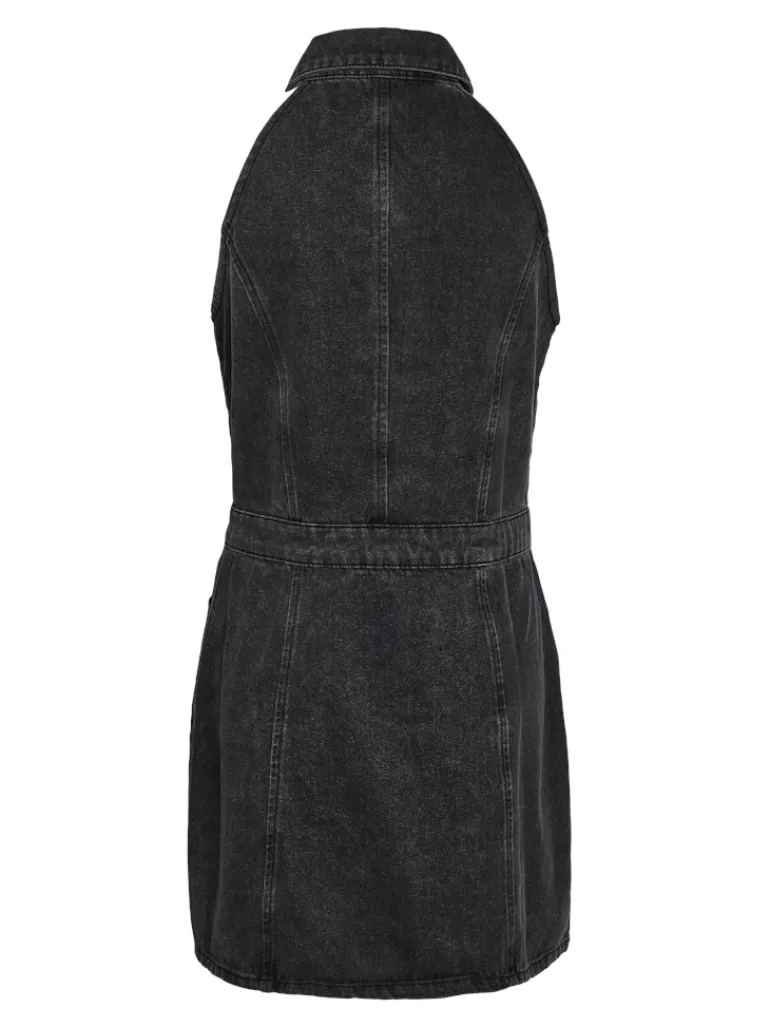 NMLARDIE SH SLM DENIM DRESS VI588BL NOOS black denim