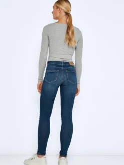 NMLUCY NW DEST SKNNY JEANS AZ155MB NOOS medium blue denim