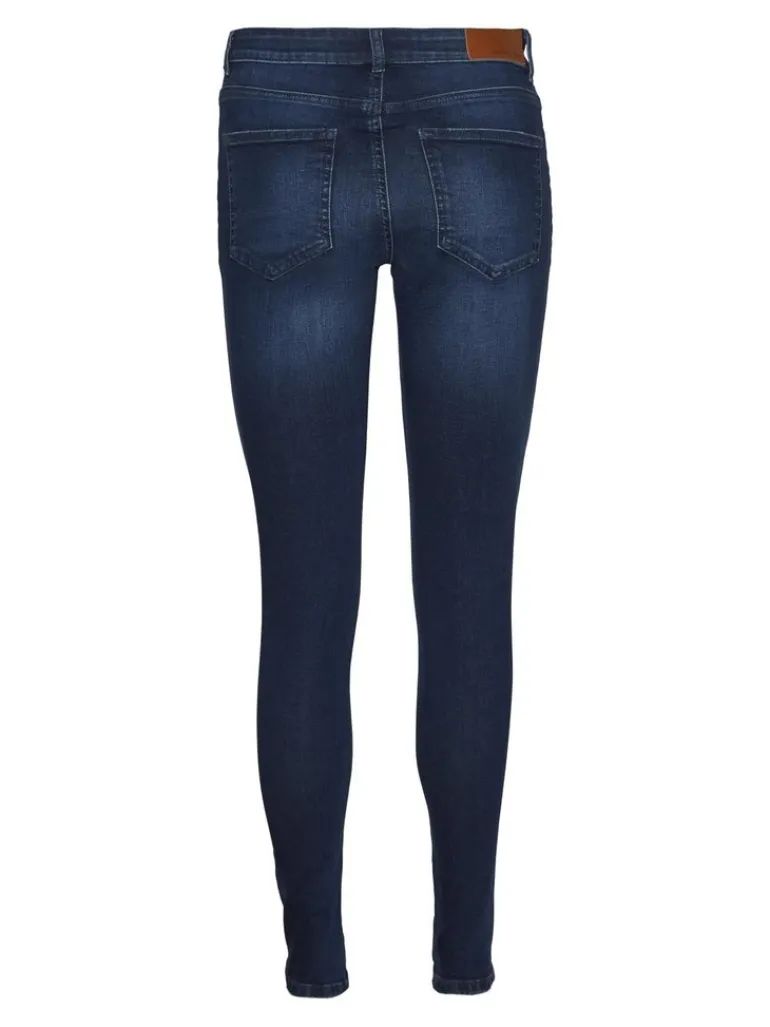NMLUCY NW SKINNY JEANS AZ115DB NOOS dark blue denim