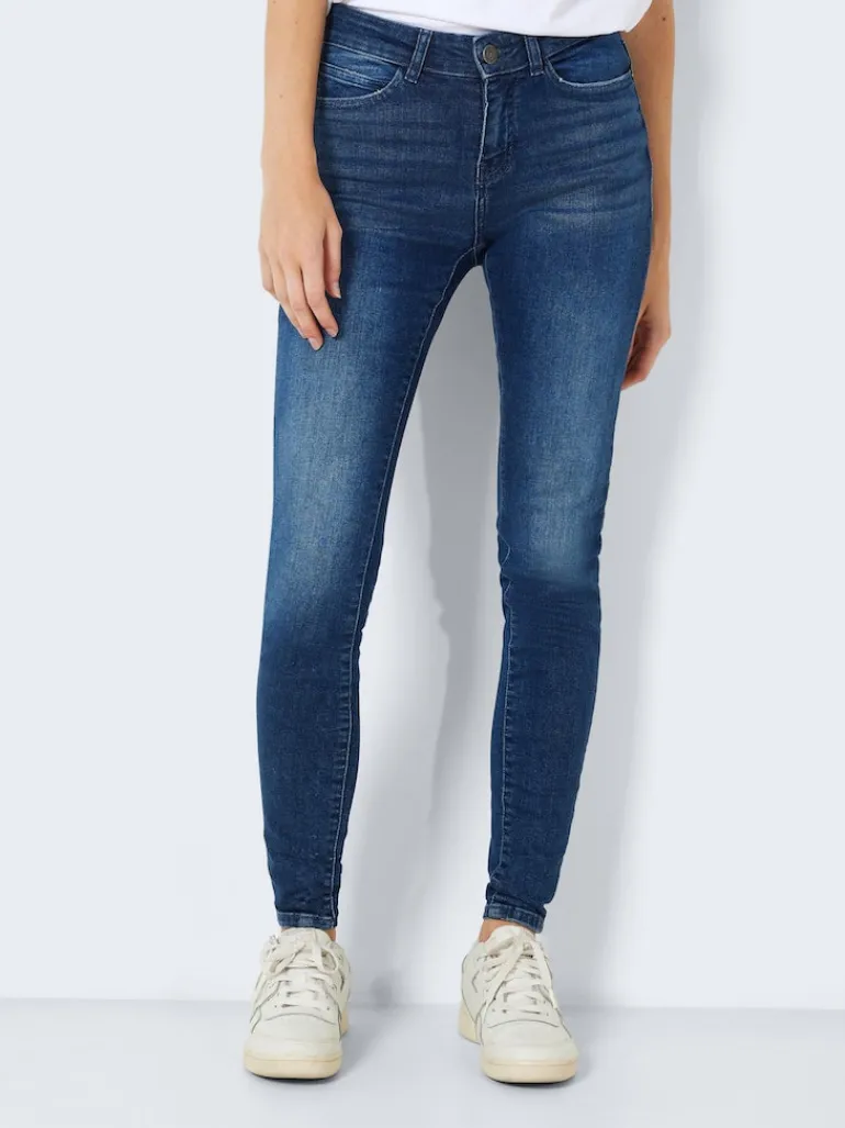 NMLUCY NW SKINNY JEANS AZ115DB NOOS dark blue denim