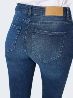 NMLUCY NW SKINNY JEANS AZ115DB NOOS dark blue denim