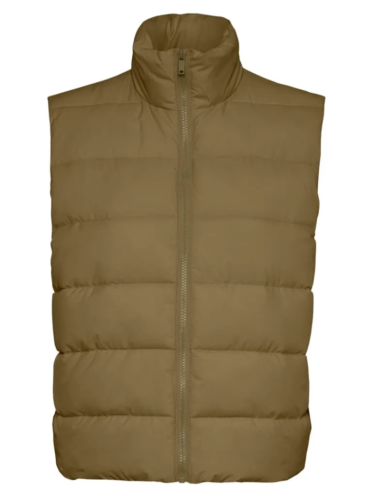 NMMARCUS VEST NOOS burnt olive