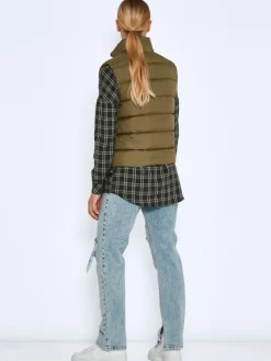 NMMARCUS VEST NOOS burnt olive