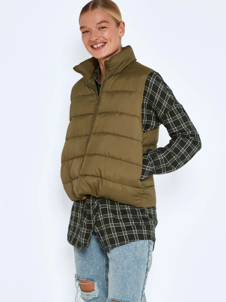 NMMARCUS VEST NOOS burnt olive