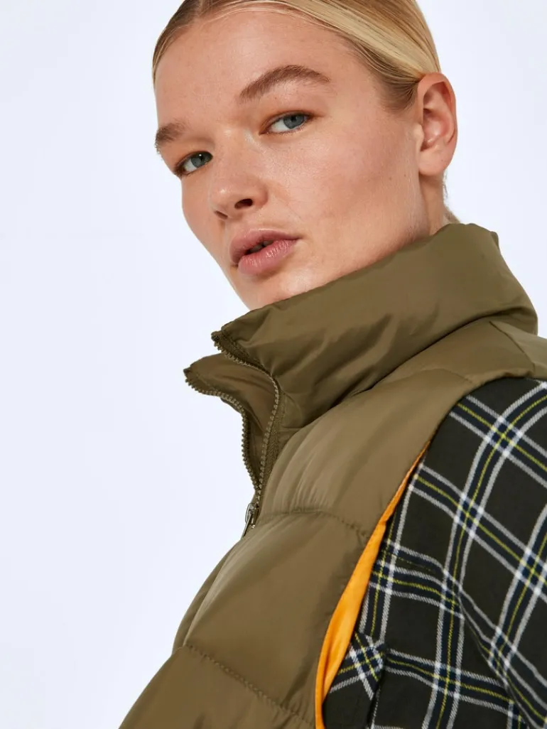 NMMARCUS VEST NOOS burnt olive