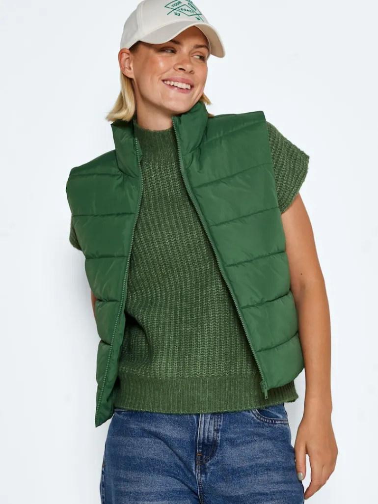 NMMARCUS VEST NOOS dark ivy