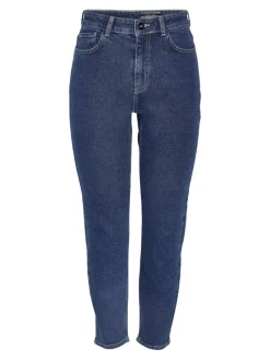 NMMONI HW ANK JEANS AZ365DB FWD NOOS dark blue denim