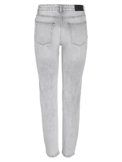 NMMONI HW STRAGHT ANK JEANS AZ277LG NOOS light grey denim