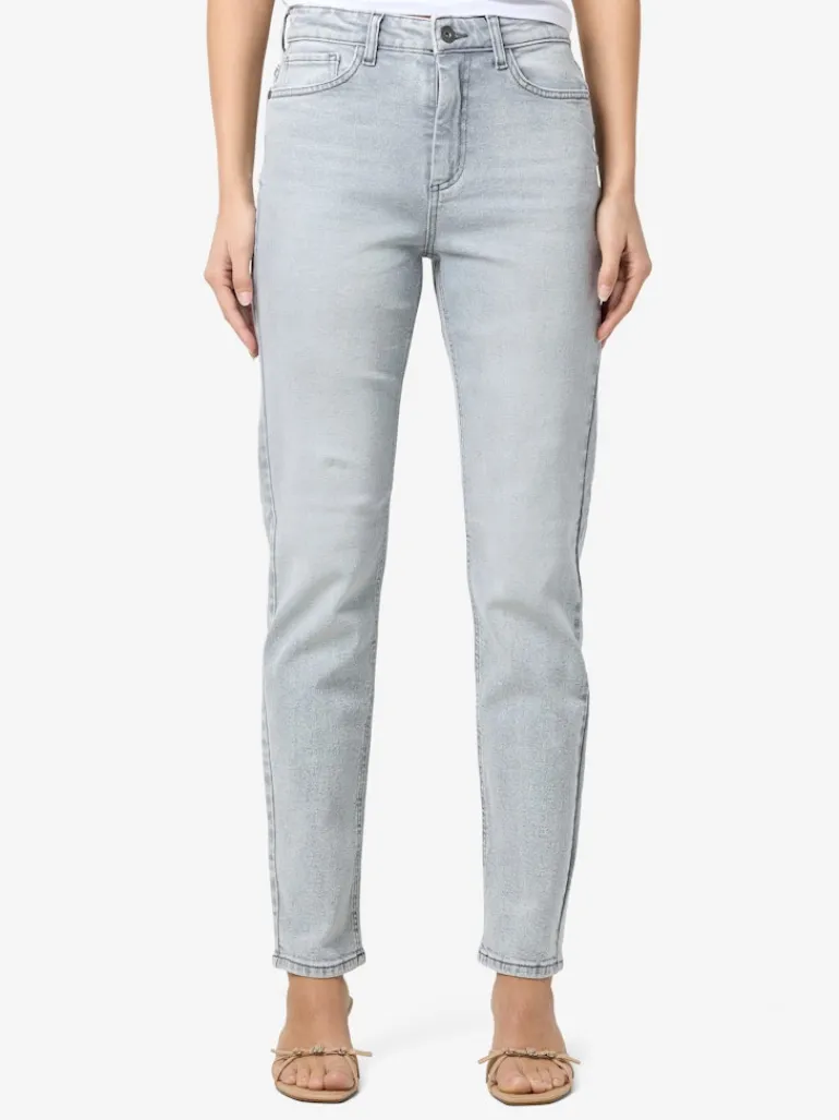 NMMONI HW STRAGHT ANK JEANS AZ277LG NOOS light grey denim