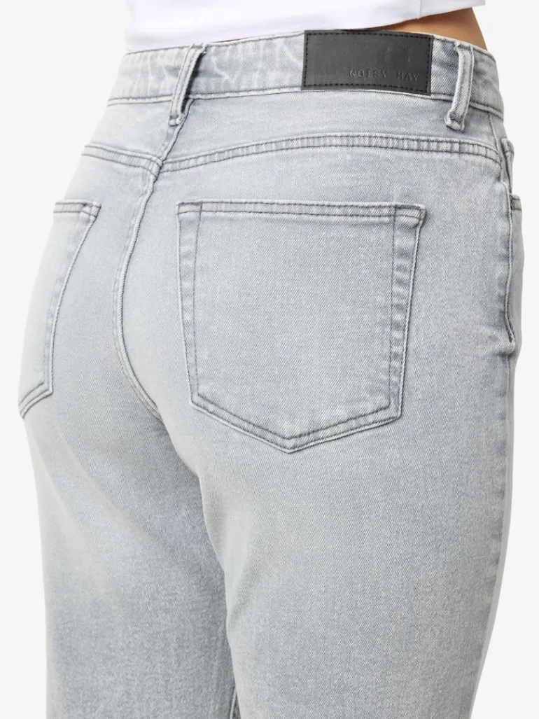 NMMONI HW STRAGHT ANK JEANS AZ277LG NOOS light grey denim