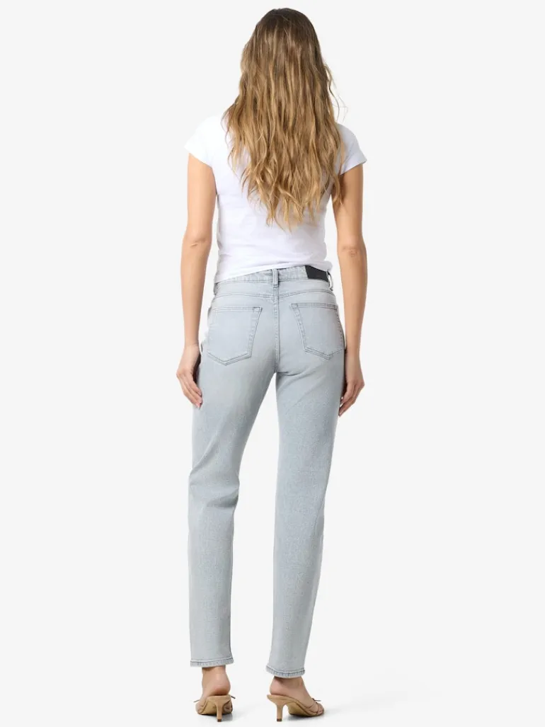 NMMONI HW STRAGHT ANK JEANS AZ277LG NOOS light grey denim