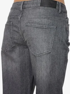 NMNILA LW WIDE JEANS AZ421DG NOOS dark grey denim
