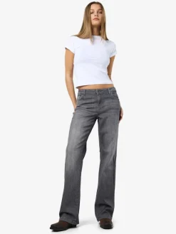 NMNILA LW WIDE JEANS AZ421DG NOOS dark grey denim