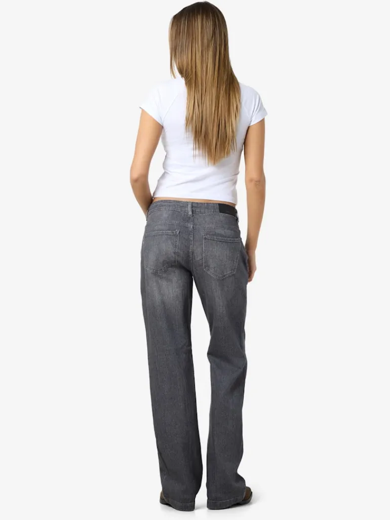 NMNILA LW WIDE JEANS AZ421DG NOOS dark grey denim