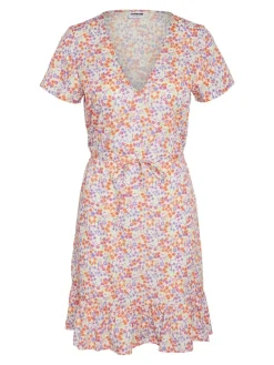 NMSABINA S/S SHORT DRESS sugar swizzle
