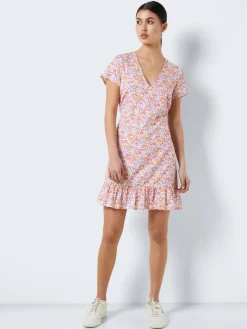 NMSABINA S/S SHORT DRESS sugar swizzle
