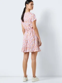 NMSABINA S/S SHORT DRESS sugar swizzle