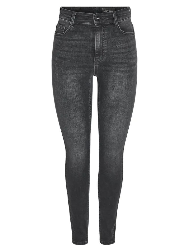 NMSATTY HW SKINNY JEANS AZ346MG NOOS medium grey denim