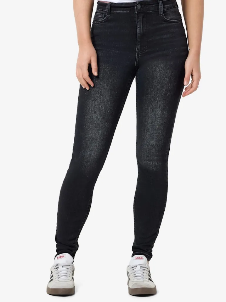 NMSATTY HW SKINNY JEANS AZ346MG NOOS medium grey denim