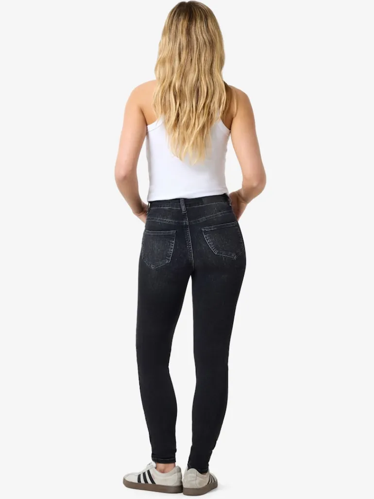 NMSATTY HW SKINNY JEANS AZ346MG NOOS medium grey denim