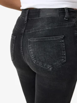 NMSATTY HW SKINNY JEANS AZ346MG NOOS medium grey denim