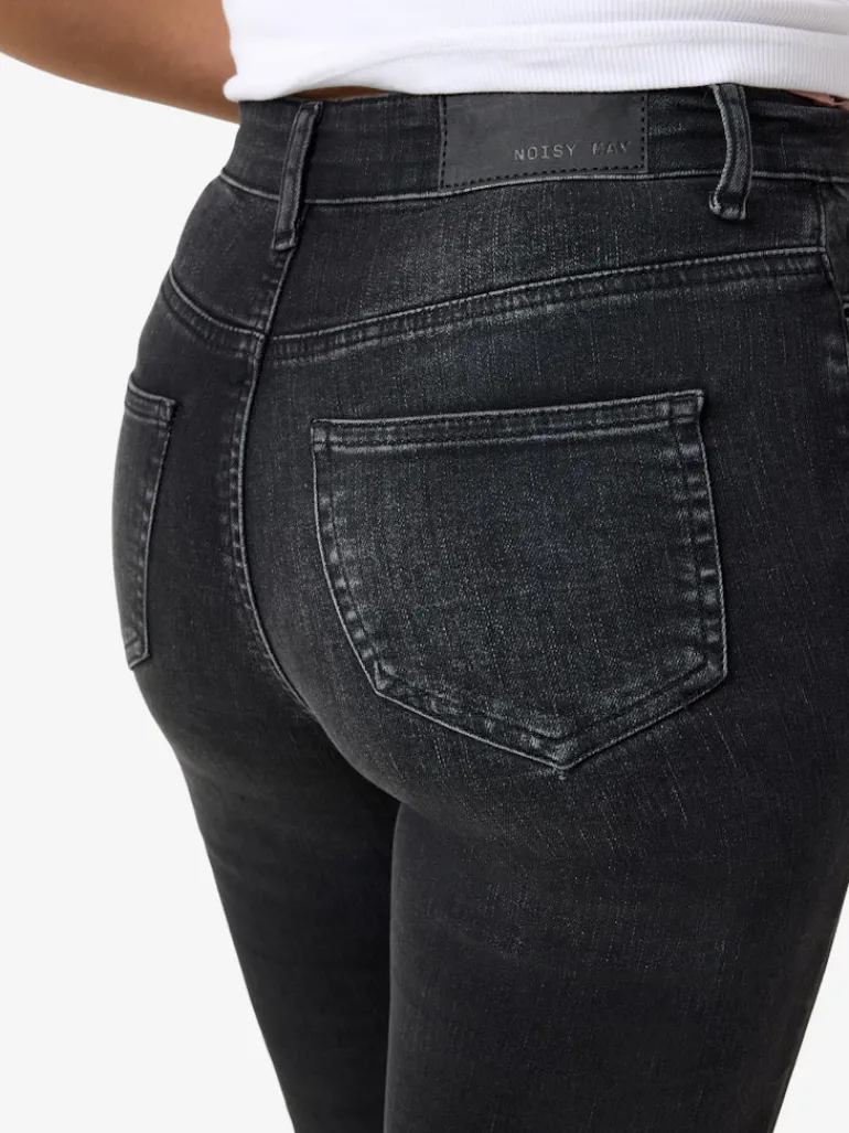 NMSATTY HW SKINNY JEANS AZ346MG NOOS medium grey denim