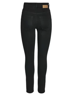 NMSOLLY HW SKINNY JEANS VI412BL NOOS black