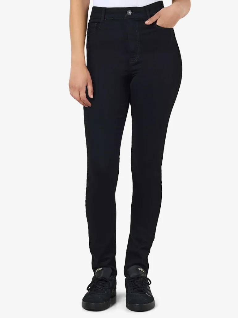 NMSOLLY HW SKINNY JEANS VI412BL NOOS black