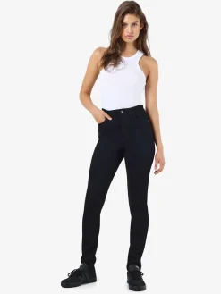 NMSOLLY HW SKINNY JEANS VI412BL NOOS black