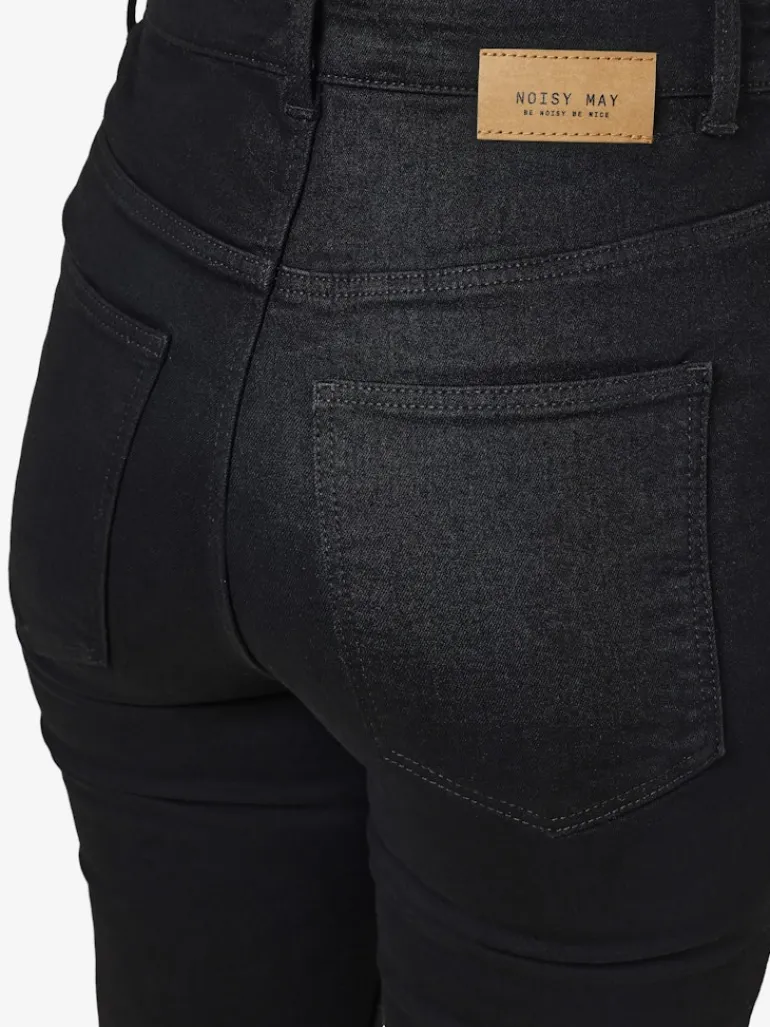 NMSOLLY HW SKINNY JEANS VI412BL NOOS black