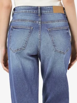 NMYOLANDA NW WIDE JEANS AZ308MB FWD NOOS medium blue denim