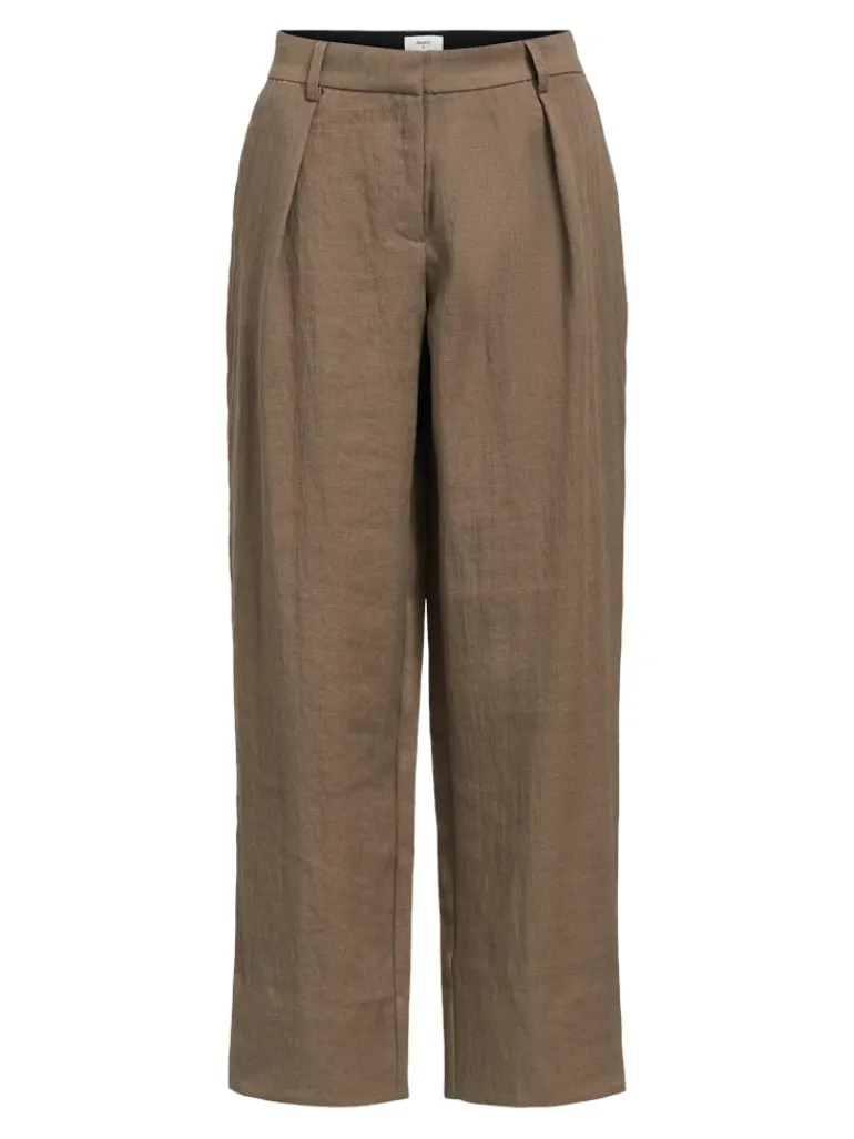 OBEVER MW TAPERED PANTS 136 morel