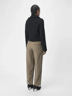 OBEVER MW TAPERED PANTS 136 morel