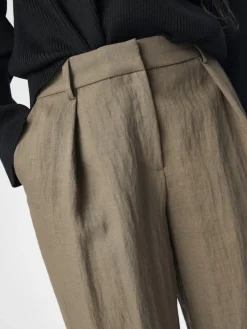 OBEVER MW TAPERED PANTS 136 morel