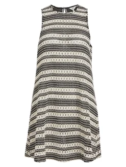 OBJARTHINE S/L SHORT DRESS 132 black