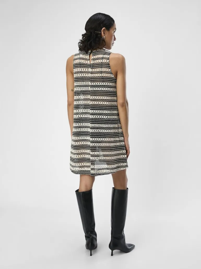 OBJARTHINE S/L SHORT DRESS 132 black