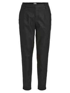 OBJBELLE LISA COATED PANT NOOS black