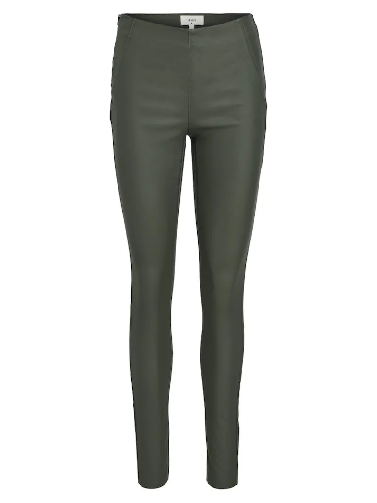 OBJBELLE MW COATED LEGGINGS NOOS duffel bag