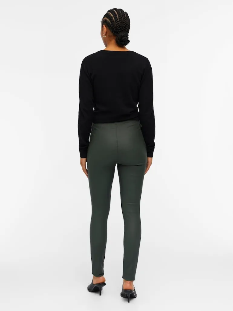 OBJBELLE MW COATED LEGGINGS NOOS duffel bag
